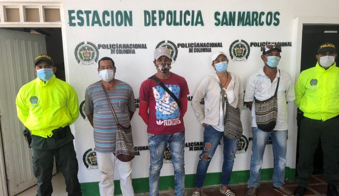 Los capturados serán presentados ante un juez de garantías para ser procesados por constreñimiento ilegal