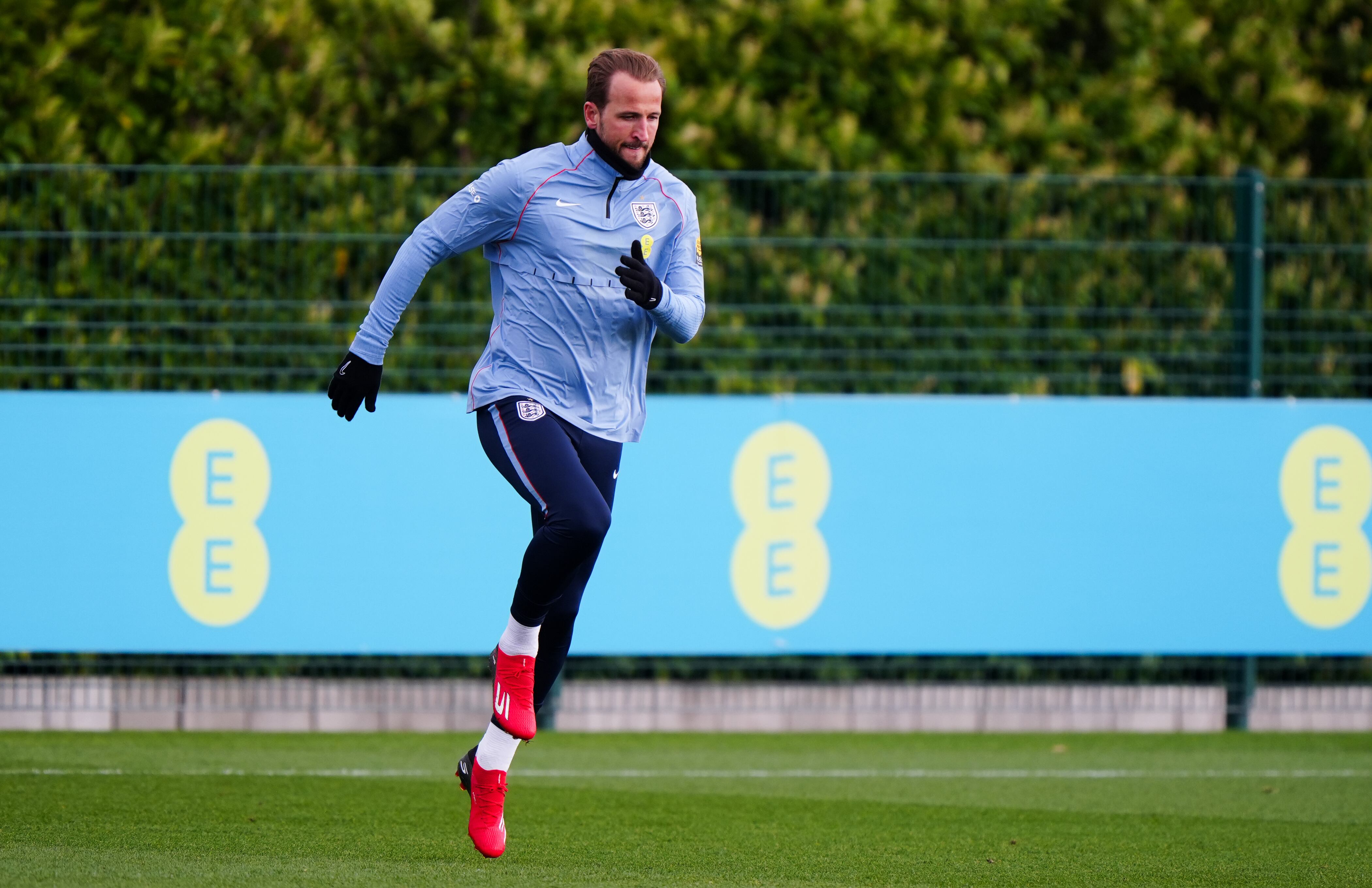 England's Harry Kane during a training session at the Tottenham Hotspur Training Ground, London. Picture date: Monday March 30, 2026. (Photo by Bradley Collyer/PA Images via Getty Images)