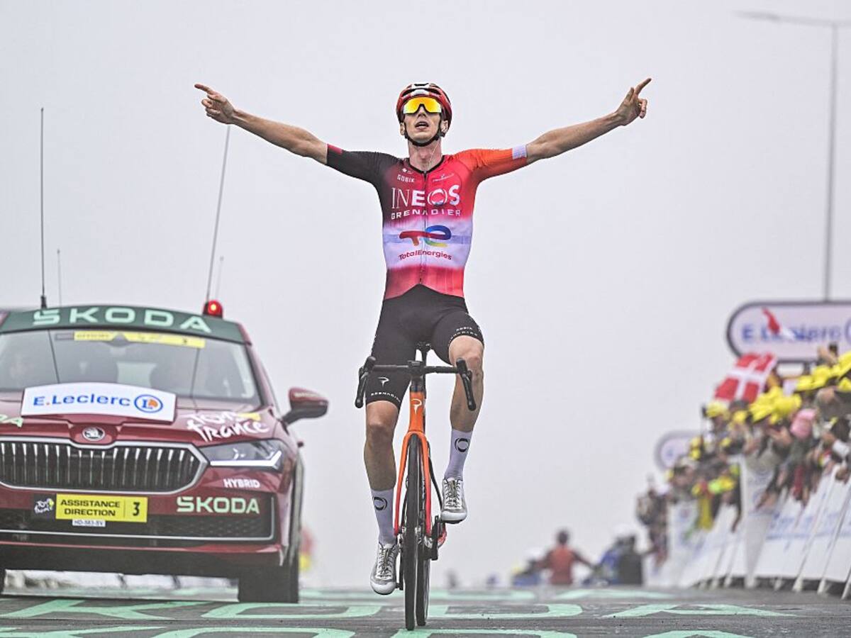 Thymen Arensman conquista la alta montaña: reviva acá los mejores momentos de la etapa 14 del Tour