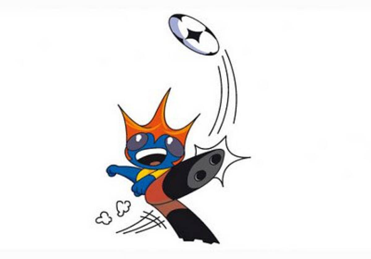 Mascota de la Copa América Colombia 2001. Era un extraterrestre cuyo nombre traducía América al esparanto.