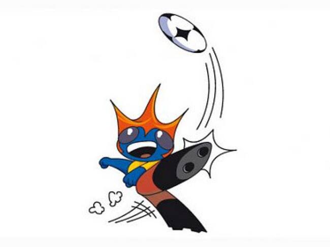 Mascota de la Copa América Colombia 2001. Era un extraterrestre cuyo nombre traducía América al esparanto.
