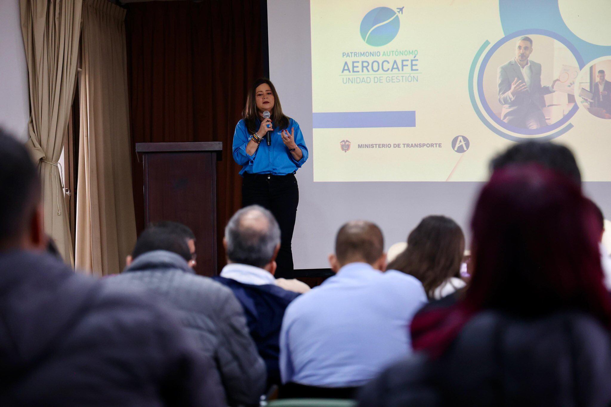 Ministra de Transporte, María Fernanda Rojas - Cortesía Ministerio de Transporte