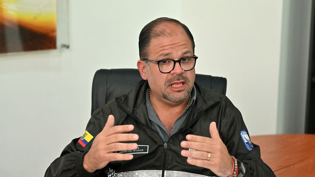 Entrevista Ministro de Interior de Ecuador, John Reimberg Oviedo