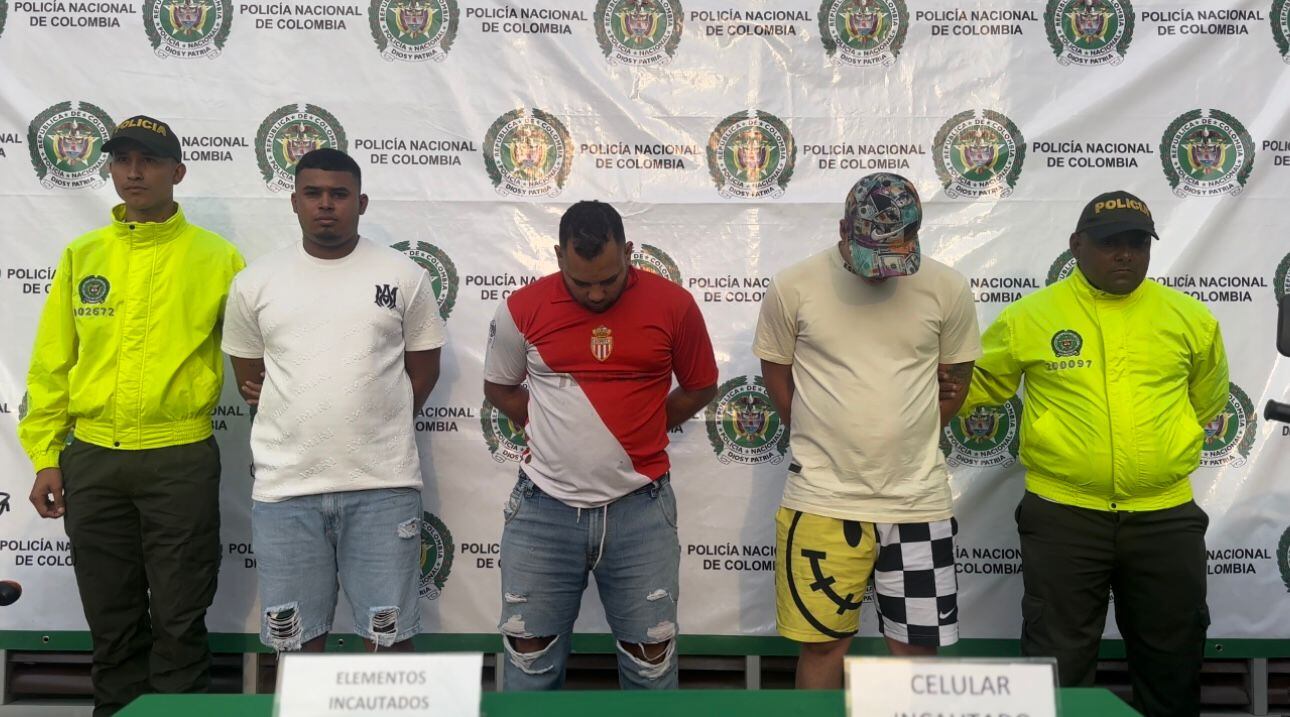 Organización criminal 'Los Alteza' . Policía Metropolitana de Santa Marta