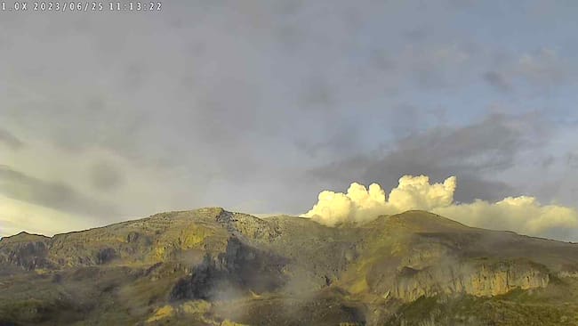 Fotografía suministrada por el Servicio Geológico Colombiano