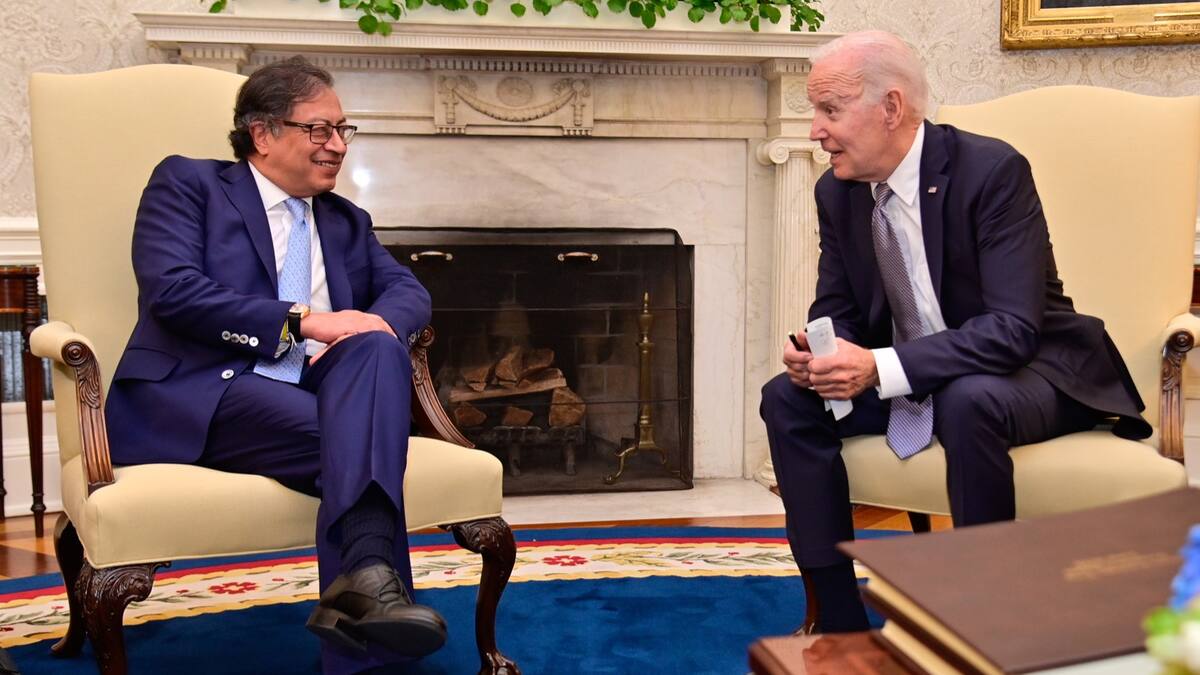 Temas discutidos en la reunión privada entre presidentes Biden y Petro en la Casa Blanca