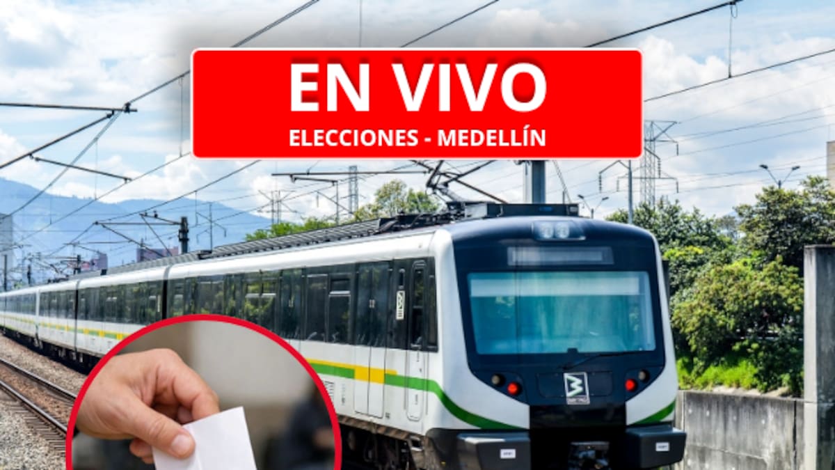 🔴 Así van las elecciones HOY en Medellín, ¿a qué hora cierran urnas? Lo último de la Registraduría