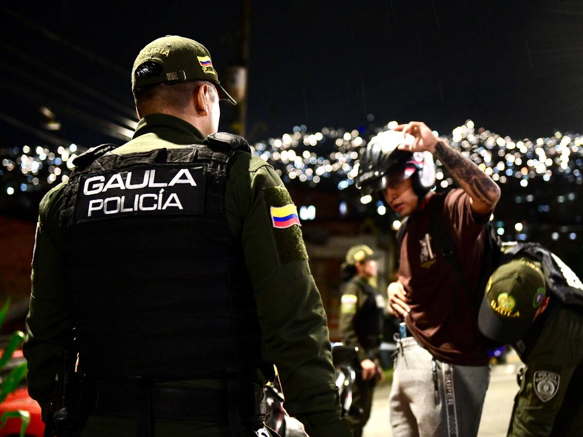Policía intensifica controles en comunas del nororiente de Medellín: 1.160 capturas en 2025