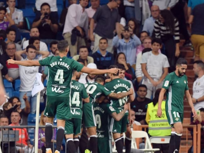 Betis sorprende al Real Madrid y lo vence en el Bernabéu