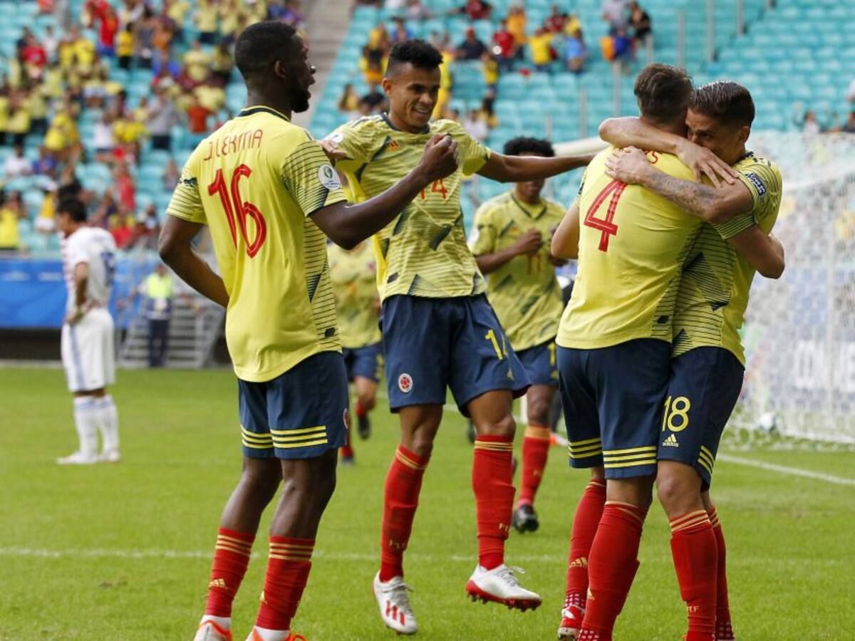 Definidos los horarios para los partidos de Colombia en la Copa América