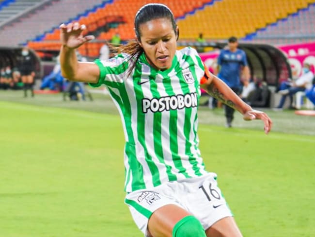 Lady Andrade, capitana de Atlético Nacional y protagonista de la agresión.