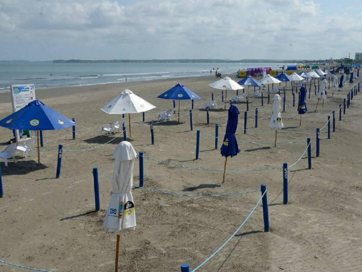 Por tercera vez Playa Azul La Boquilla recibió galardón Blue Flag