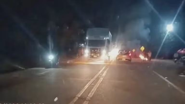 Vía Panamericana en el Cauca. Crédito: Nuevo Cauca.