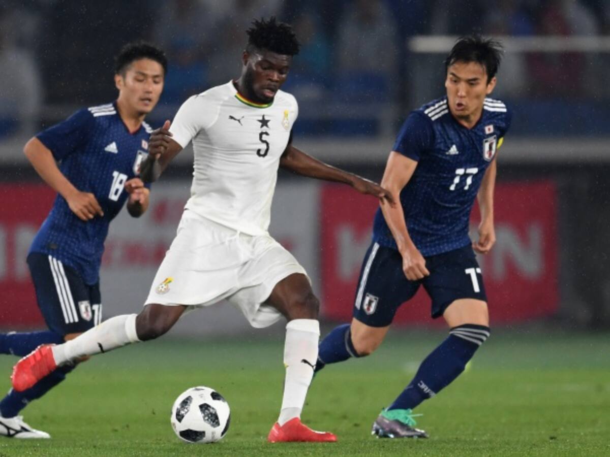 Japón, primer rival de Colombia en Rusia, cayó en amistoso contra Ghana