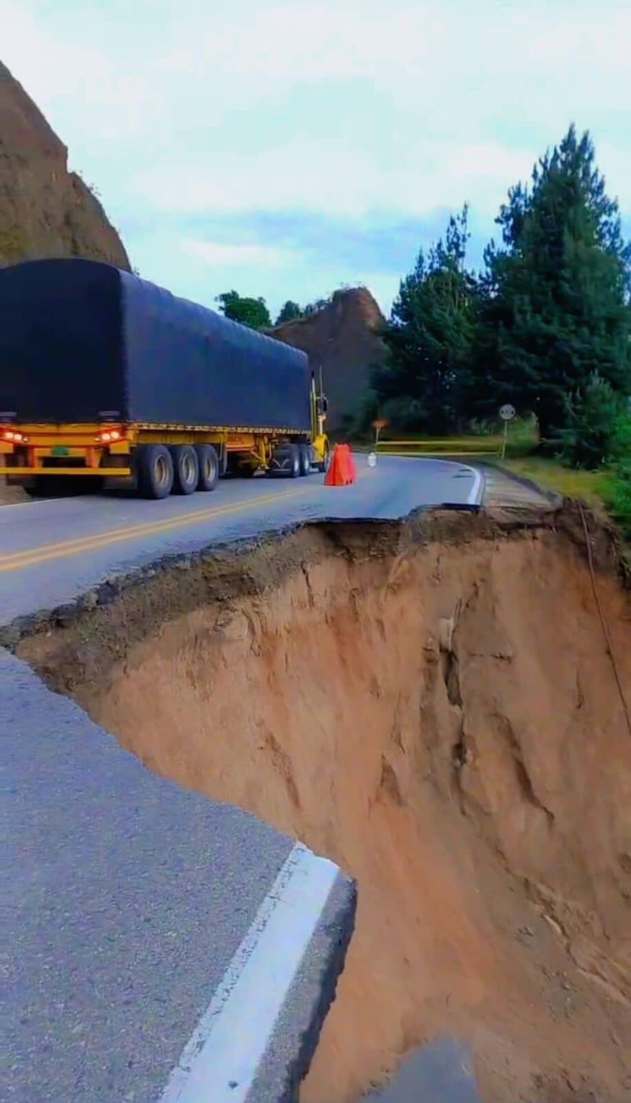 Pérdida de banca en El Tarrita - Cortesía: Yamid Rodríguez.