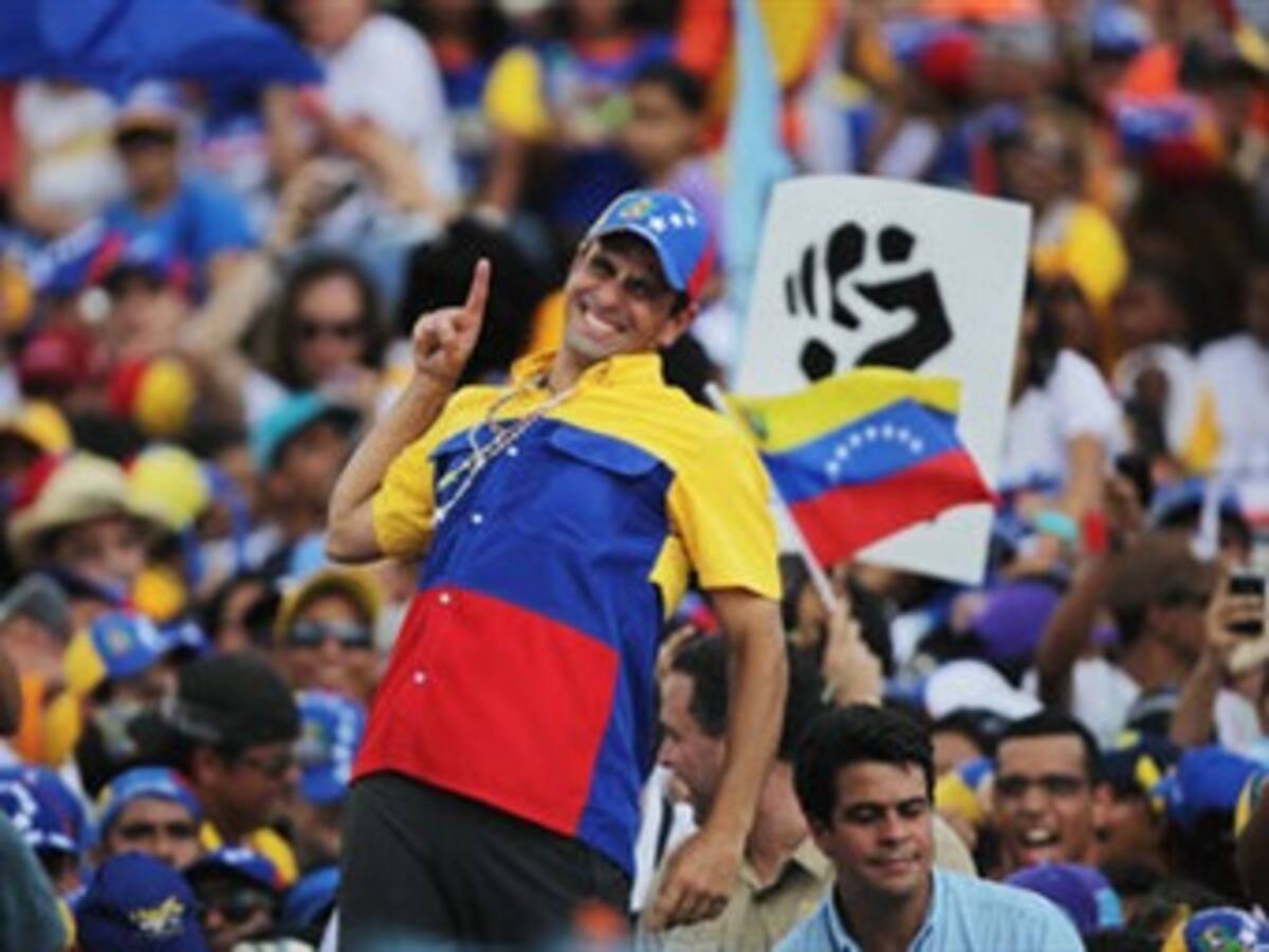 Henrique Capriles pide votar sin miedo