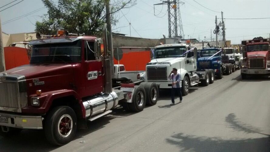Paro Camionero/ Imagen de referencia. Foto: cortesía: Edgar Fontalvo