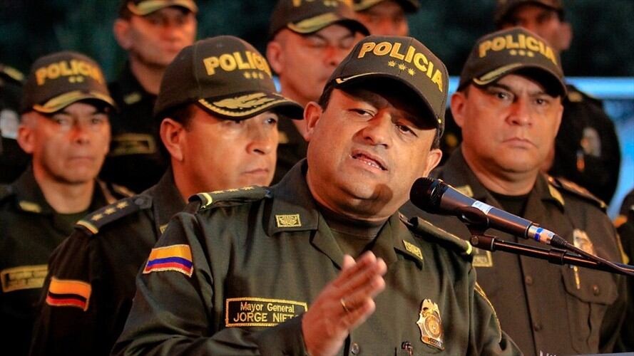 Jorge Hernando Nieto, director de la Policía Nacional. Foto: Colprensa