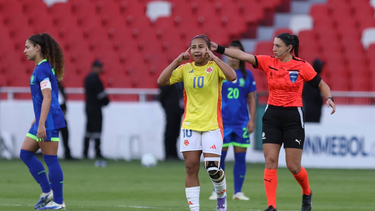 Goles de Colombia ante Brasil en final Copa América femenina: insólito autogol y tiro libre de Leicy