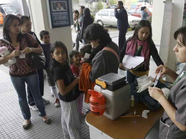 Vacunaciones en las terminales de transporte de Bogotá  