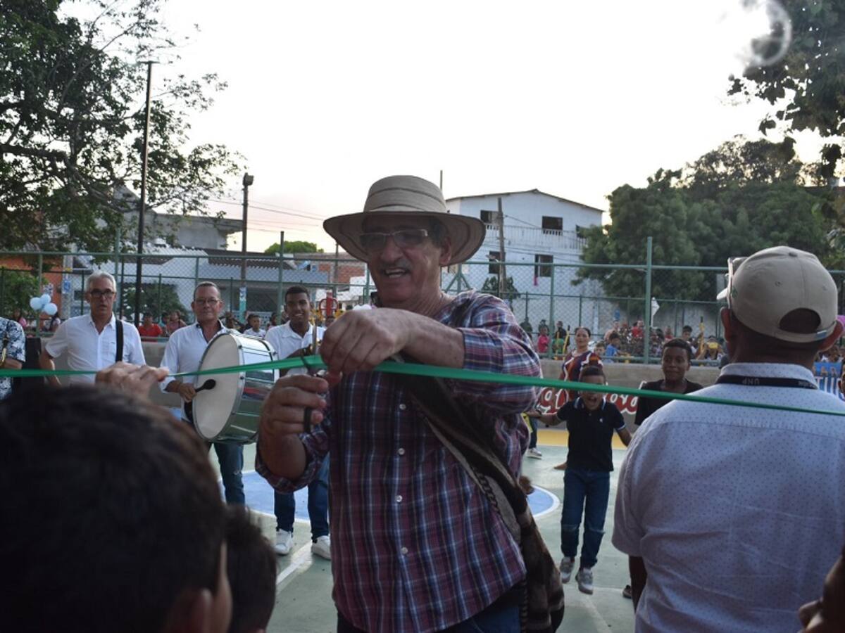 Alcaldía de Turbaco inauguró el Parque de la Dignidad en barrio San Pedro