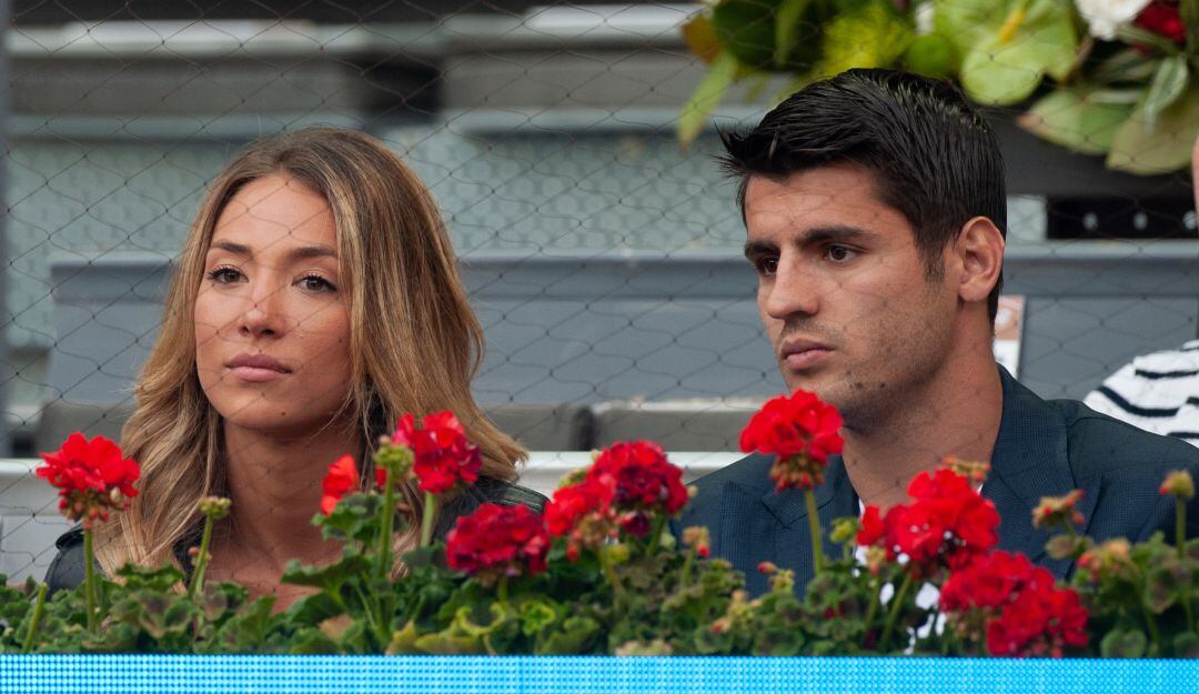 Alice Campello y Álvaro Morata