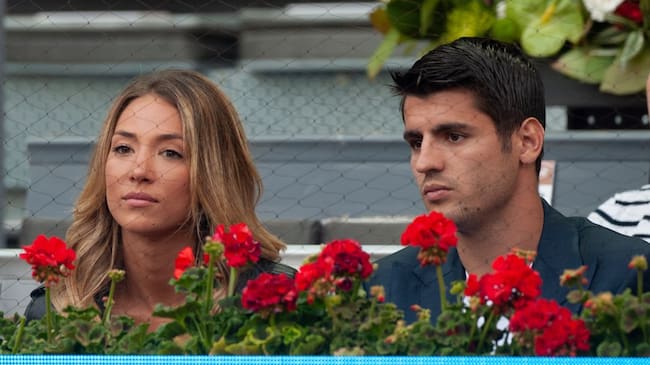 Alice Campello y Álvaro Morata