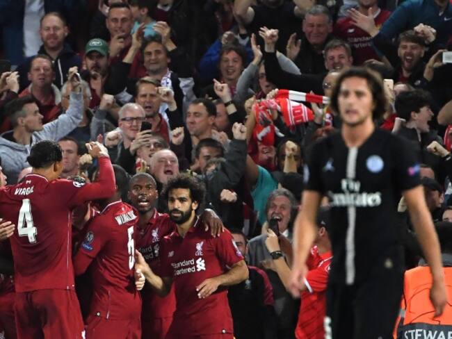 Liverpool venció al PSG en un partidazo de estreno en la Champions