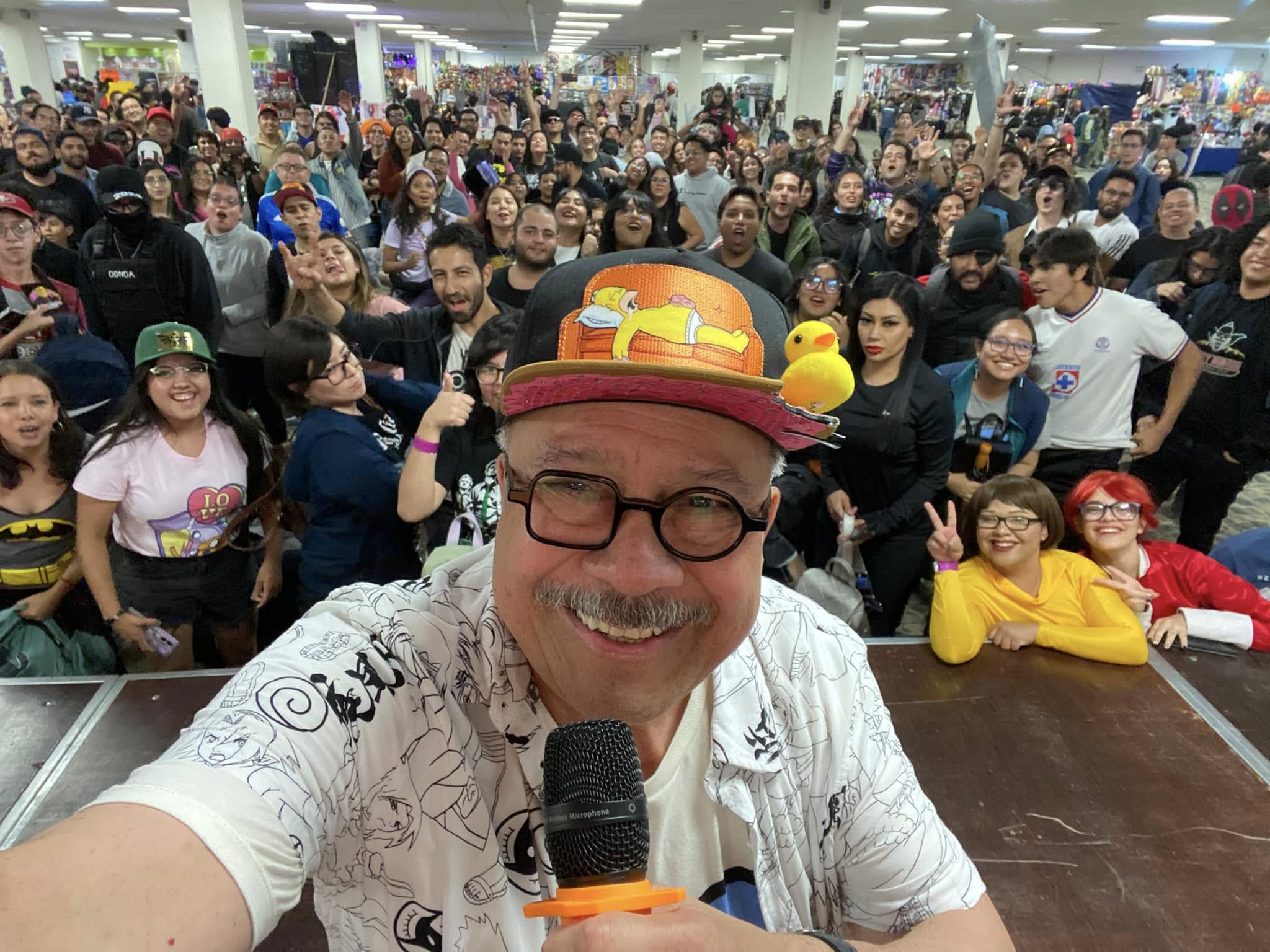 Humberto Vélez, la reconocida voz de Homero Simpson para Latinoamérica.