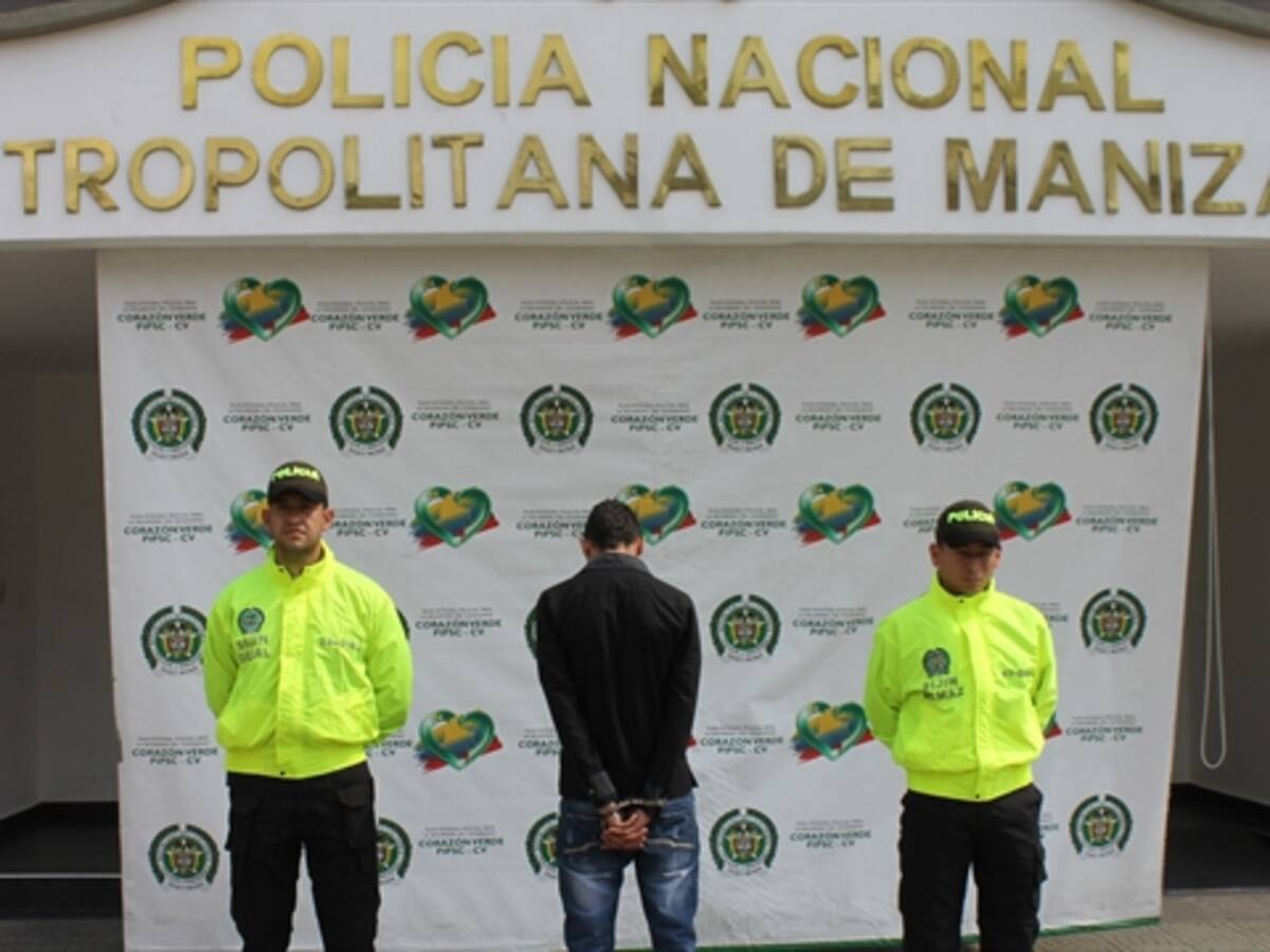 Uso de redes sociales permitió la captura de un delincuente en Manizales