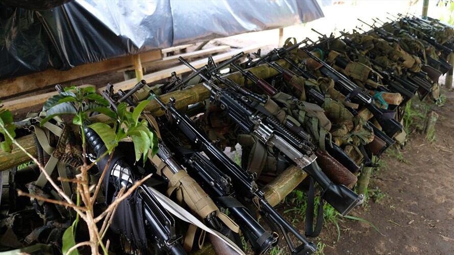 La ONU confirma que las Farc entregaron 8.112 armas. Foto: Getty Images
