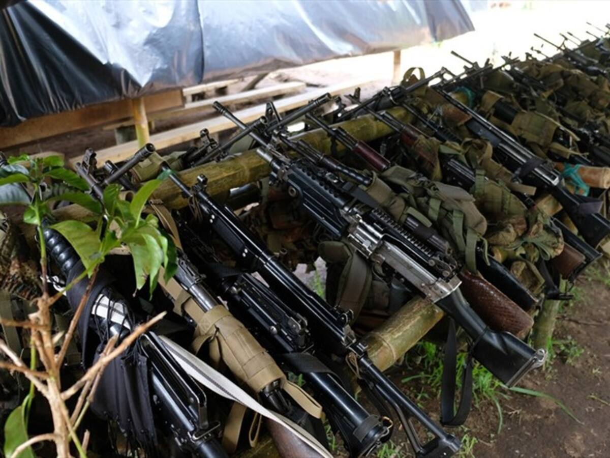 La ONU confirma que las Farc entregaron 8.112 armas