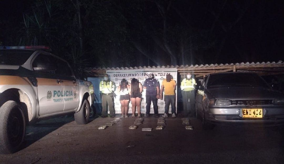 Cargamento de droga Armero 