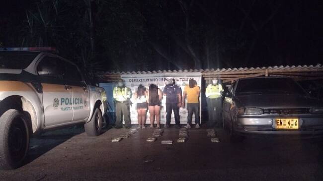 Cargamento de droga Armero