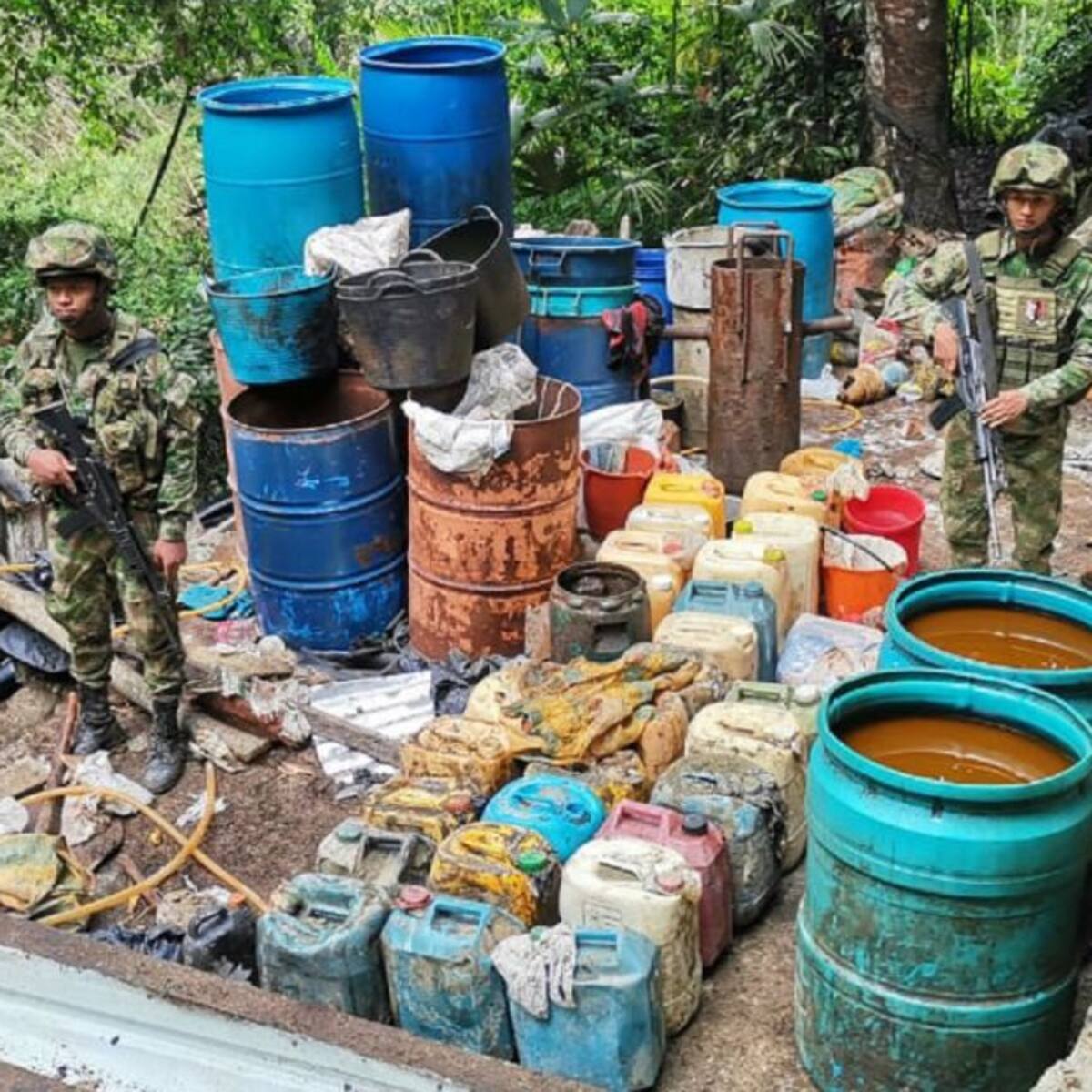 Ejército halló laboratorio para producir coca avaluado en $15 millones