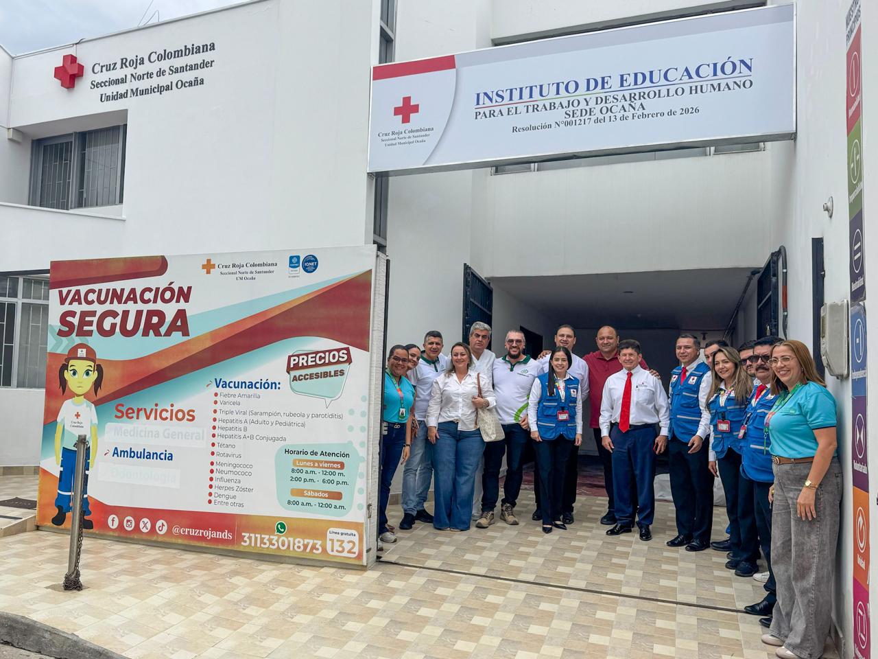 Nueva sede del Instituto de Educación para el Trabajo y Desarrollo Humano en Ocaña. / Foto: Alcaldía de Ocaña.