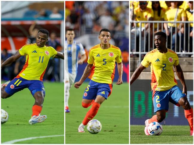 Jugadores de la Selección Colombia con tarjeta amarilla - Getty Images