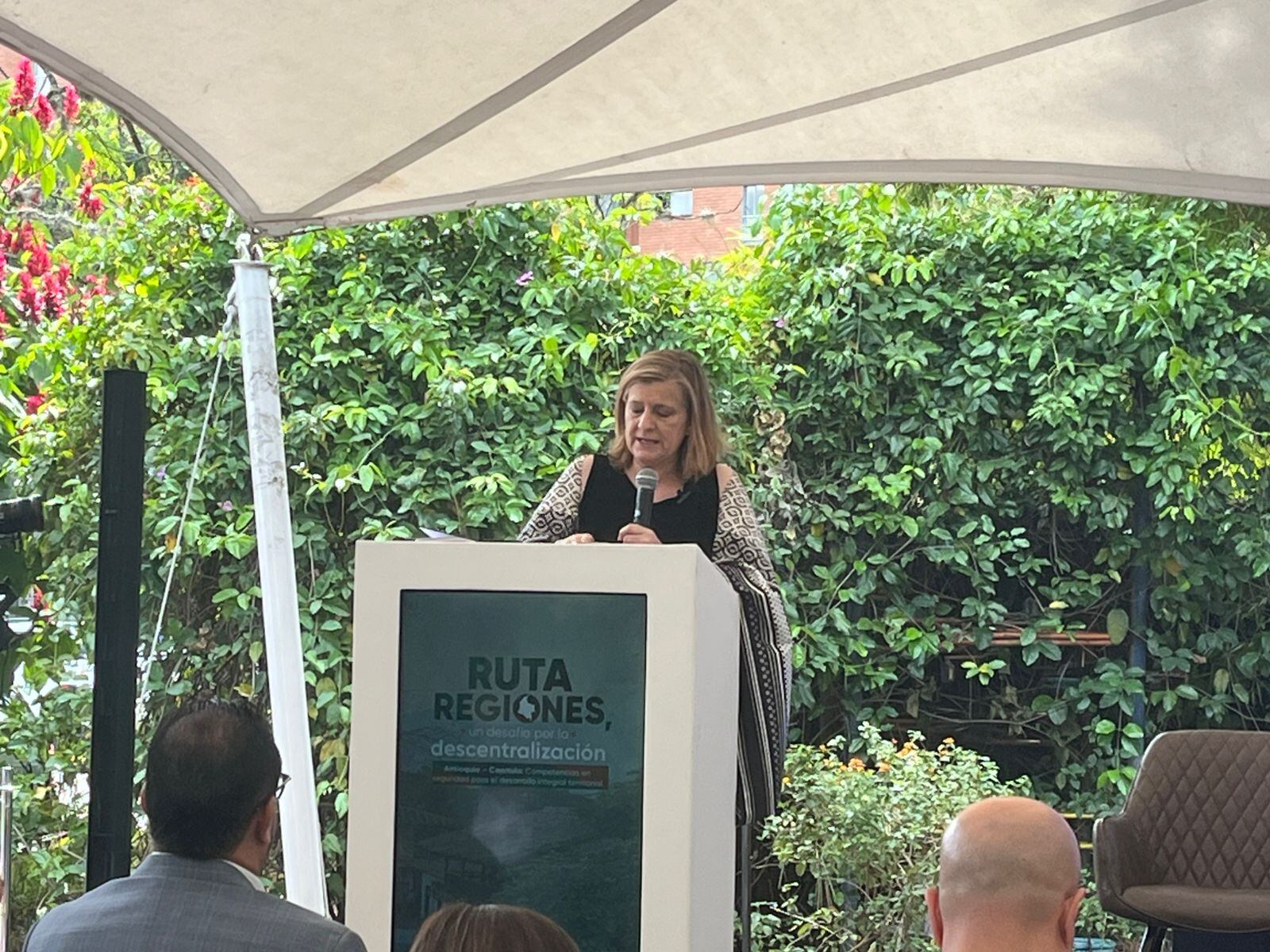 Ana María Salazar en Ruta Regiones. Foto: Caracol Radio.