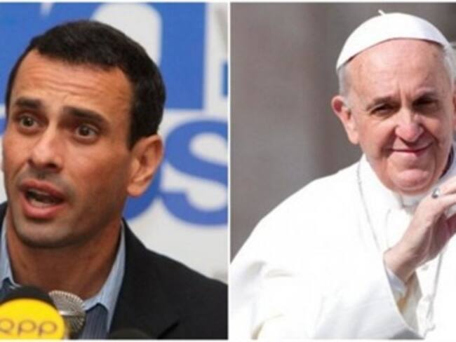 Chavistas critican al Vaticano por audiencia del papa a Capriles