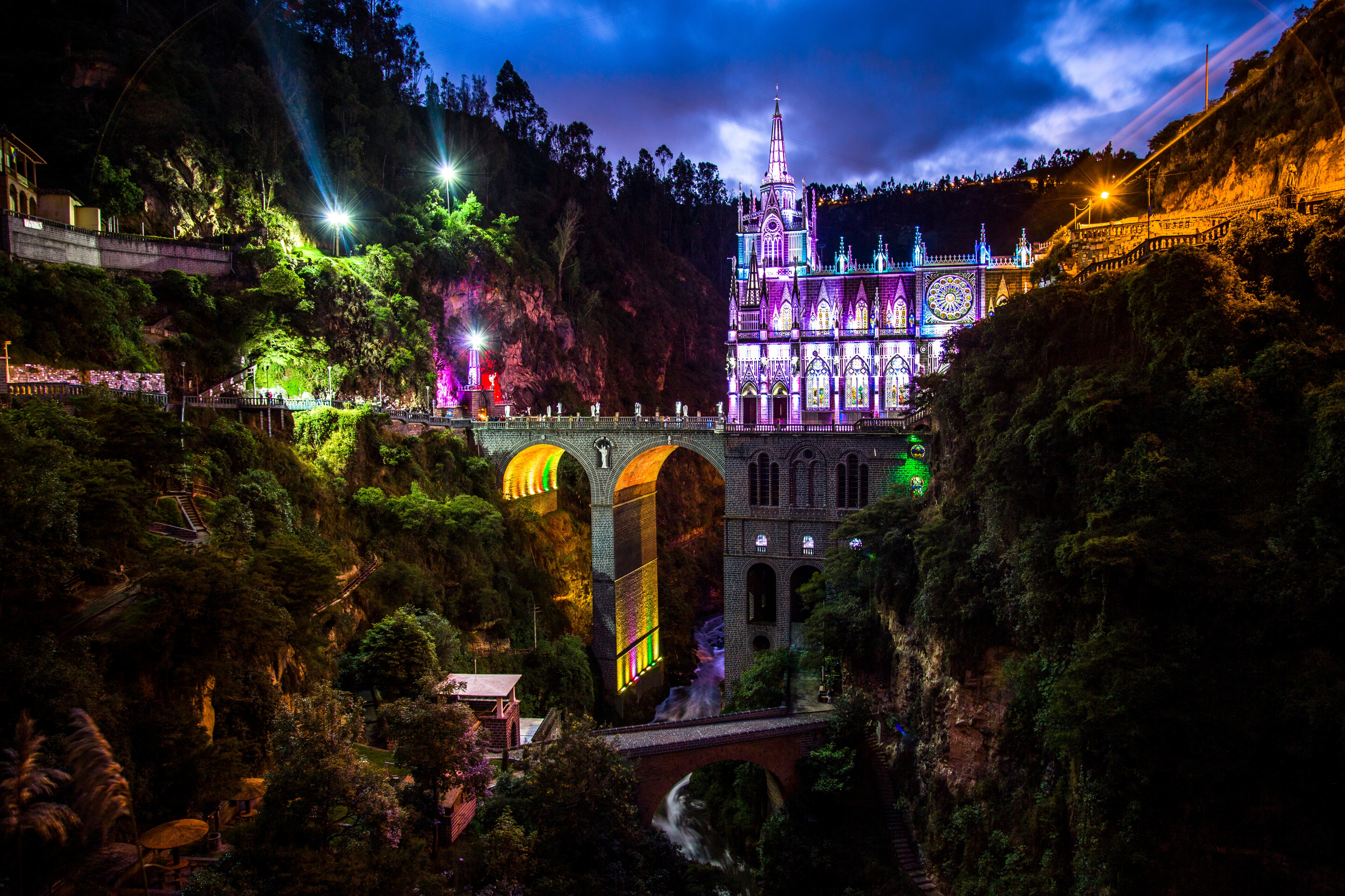 El Santuario de Las Lajas, en Ipiales, es en la actualidad uno de los principales atractivos turísticos del departamento de Nariño. | Foto: cortesía Gobernación de Nariño