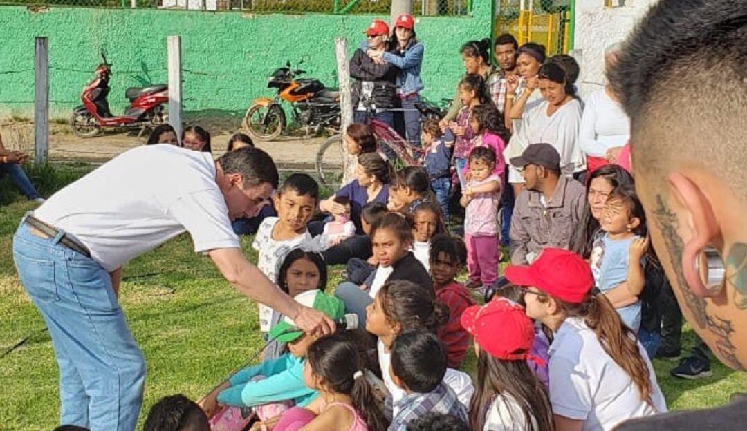 La fundación Esser ayuda a la población infantil.