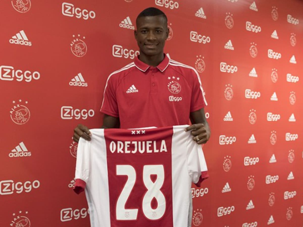 Ajax, a toque colombiano: Orejuela es presentado en su nuevo equipo