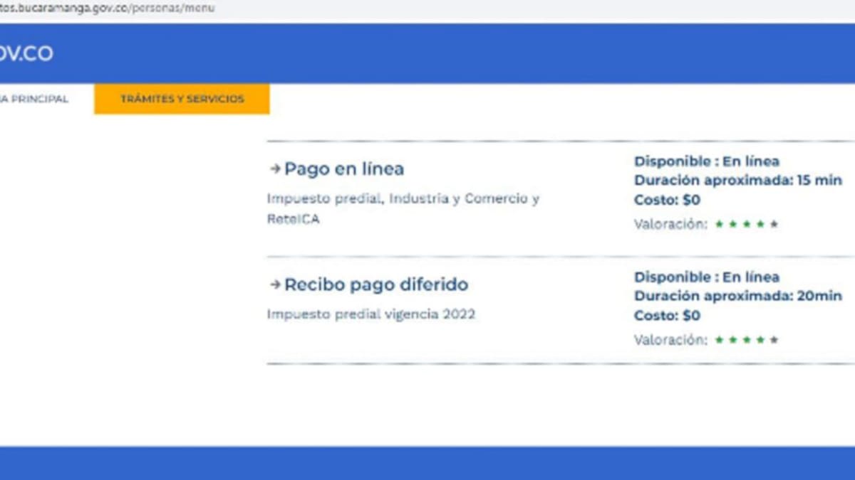 Impuesto predial se podrá pagar a cuotas