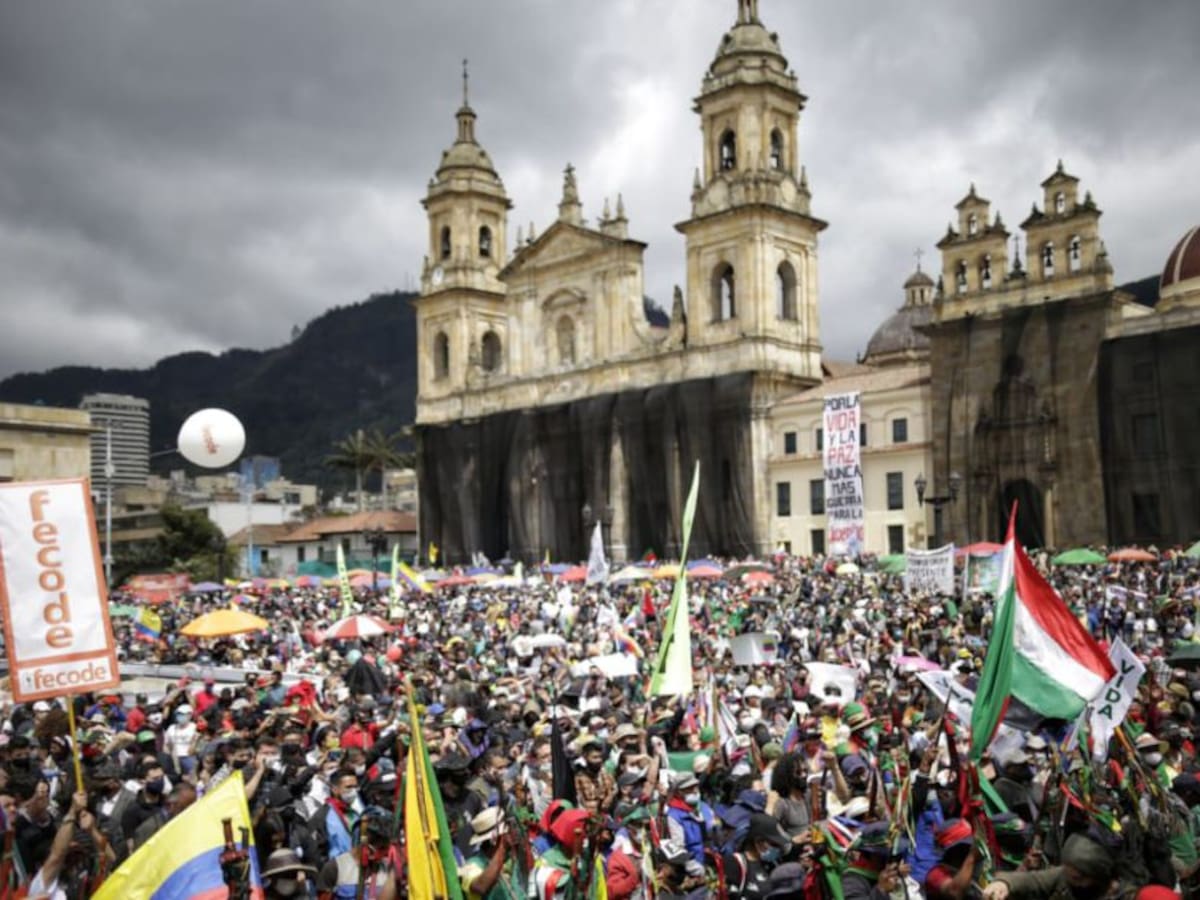 Masiva y pacífica: Así transcurrió la jornada de Paro Nacional