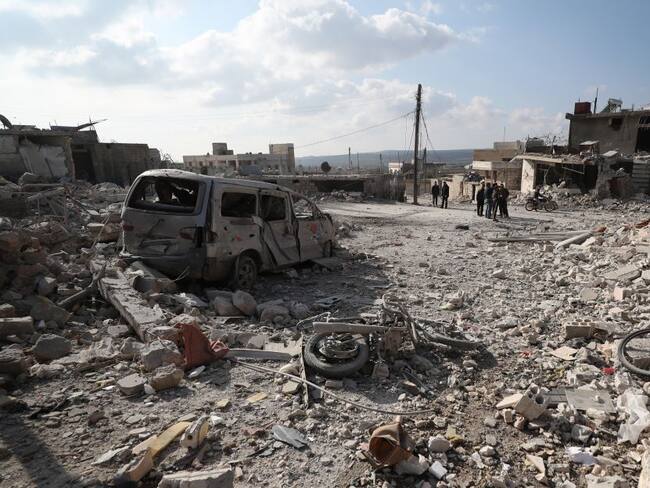 Al menos 12 civiles, la mitad niños, mueren en bombardeos en Siria