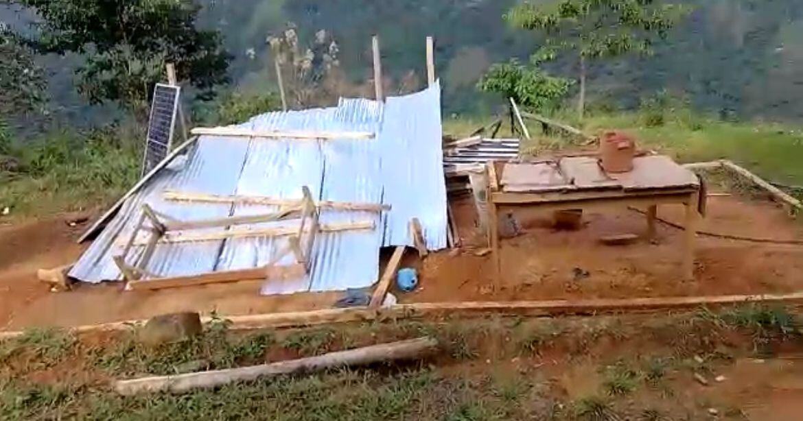 Afectaciones por lluvias en la Sierra Nevada