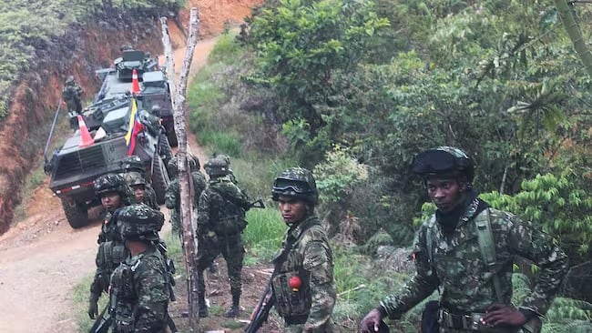 Los combates se presentaron en la zona rural de La María.