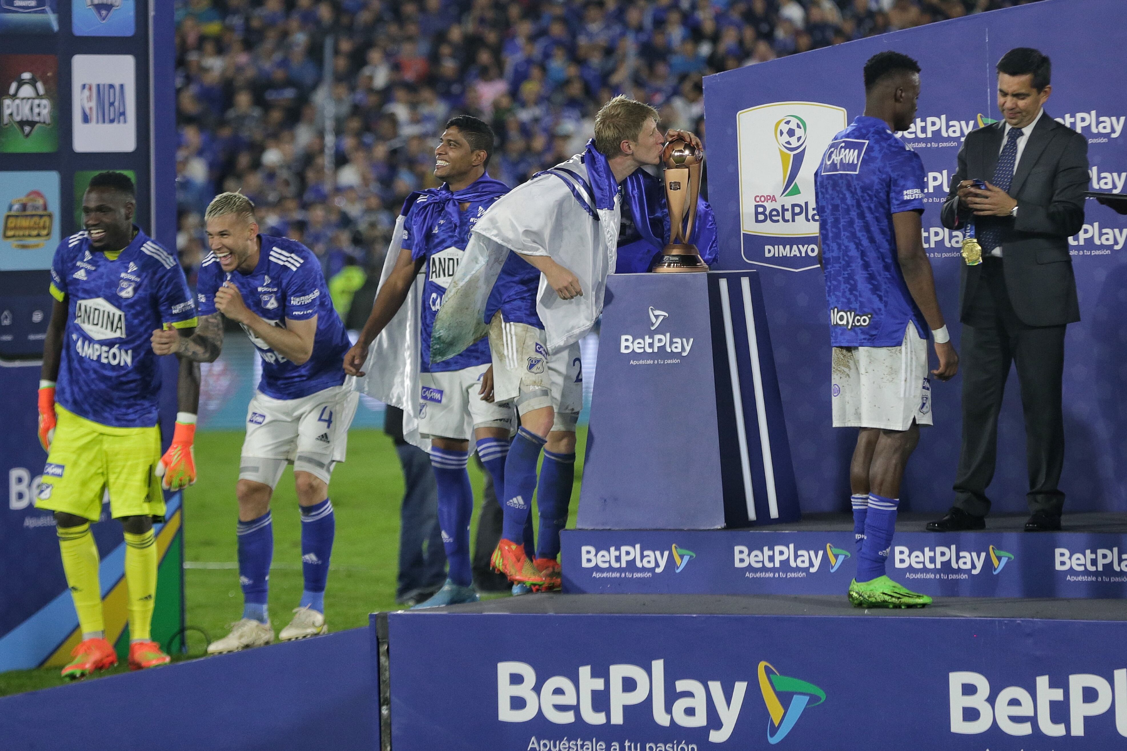 Andrés Llinás es uno de los jugadores del plantel que por primera vez salió campeón / Colprensa