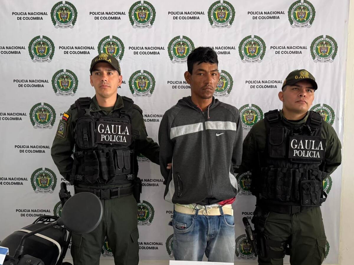 Cayó ‘El Niño’ cuando cobraba presunta extorsión en Magangué