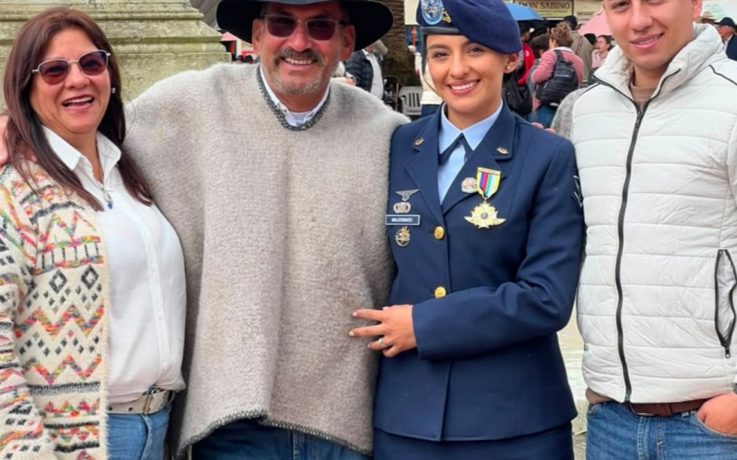 Mujer de Ramiriquí obtuvo el primer puesto en curso de rescate de la Fuerza Aeroespacial